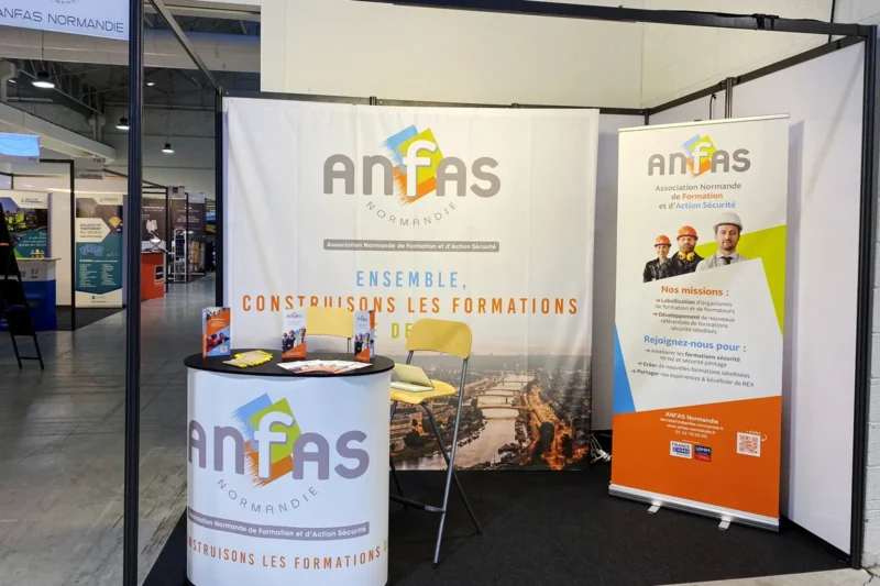 Stand de l'ANFAS au salon LS Pétrochimie 2025